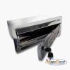 Caixa de correio inox para chumbar no muro com acesso frontal - Image 4