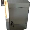 Caixa de correio inox modelo L para muro - Image 3