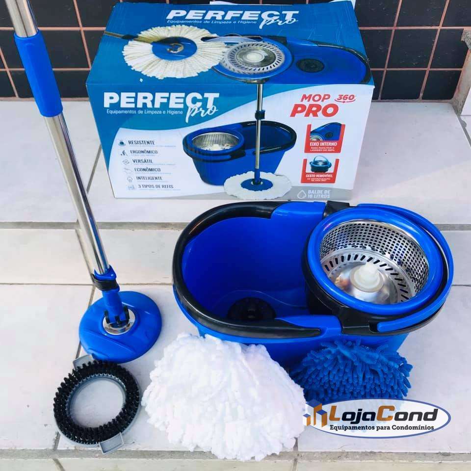 Balde Spin Mop 360 Com Esfregao